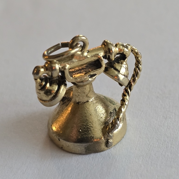 Vintage pendant WOTM telephone phone rotary Women of the Moose LOOM - Picture 5 of 12